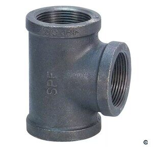 Matco-Norca CIRT0703 Cast Iron Reducing Tee, 1-1/2 x 1/2